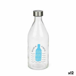 Fles Message Glas 1 L (12 Stuks)