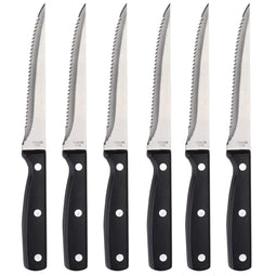 Messen Set Masterpro Gourmet Roestvrij staal (12,5 cm) (6 Onderdelen)