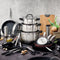 Messen Set Masterpro Gourmet Roestvrij staal (12,5 cm) (6 Onderdelen)