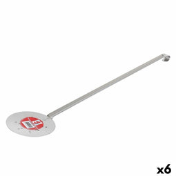 Schuimspaan VR Roestvrij staal 64 x 11 x 3 cm (6 Stuks)