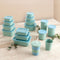 Tin Quid Inspira Met deksel 800 ml Groen Plastic (12 Stuks)