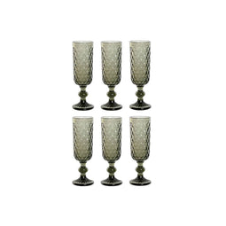 Set van bekers Home ESPRIT Kristal 150 ml (6 Stuks)