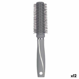 Ronde kwast Grijs Siliconen Plastic (12 Stuks)