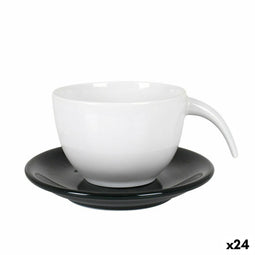 Kopje met schoteltje Kropla 200 ml (24 Stuks)