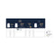 Glazen Bohemia Crystal Belia Transparant Glas 6 Onderdelen 470 ml