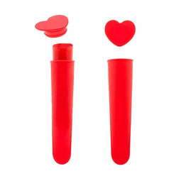 Siliconen Ijsvorm met Deksel Koala 2 Stuks Rood Plastic (19 x 6 x 6 cm)