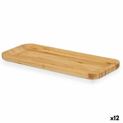 Tabla Aperitief Bruin Bamboe 29,5 x 1,6 x 11,5 cm (12 Stuks)
