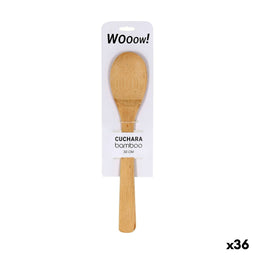 Bamboe lepel Wooow Bamboe 30 x 6,2 x 0,8 cm (36 Stuks)