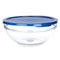 Ronde Lunchtrommel met Deksel Pasabahce Chefs Blauw 1,7 L 20,5 x 9 x 20,5 cm (4 Stuks)