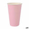 Glazenset Algon Wegwerp Karton Roze 10 Onderdelen 330 ml (20 Stuks)