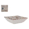 Saladekom La Mediterránea Grecia Porselein 18 x 18 x 5 cm (24 Stuks)