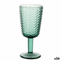 Fluitglas La Mediterránea Spica Groen 320 ml (36 Stuks)