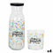 Glazenset LAV Positive Fles Kristal 7 Onderdelen (4 Stuks) (7 pcs)