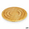 Placemat Natuurlijk Bamboe 19 x 1 x 19 cm (24 Stuks) Cirkelvormig