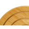 Placemat Natuurlijk Bamboe 19 x 1 x 19 cm (24 Stuks) Cirkelvormig
