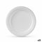 Bordenset Algon Wegwerp Wit Suikerriet 17 cm (12 Stuks)