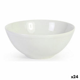 Kom La Mediterránea Monaco Keramisch Wit 16 x 7 cm (24 Stuks)