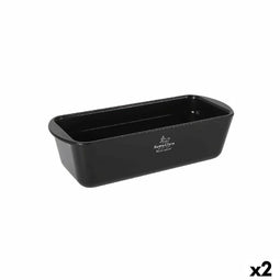 Oven Mould Santa Clara 1,5 L Borosilicaatglas Rechthoekig (2 Stuks)