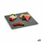 Snackdienblad Zwart Raad van bestuur 25 x 0,5 x 25 cm (12 Stuks)