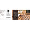 Set Lepels Bidasoa Gio Gouden Koffie Wit Metaal 12 Stuks