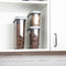 Tin Quid City Met deksel Dispenser 1,2 L Grijs Plastic (12 Stuks)
