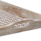 Snackdienblad 52,5 x 35 x 6 cm Wit Mangohout (2 Stuks)