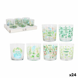 Bierglas LAV Save earth Kristal 340 ml (24 Stuks)