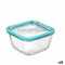 Vierkante Lunchtrommel met Deksel Bormioli Rocco Frigoverre Future Transparant 773 ml Glas (12 St...