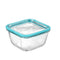 Vierkante Lunchtrommel met Deksel Bormioli Rocco Frigoverre Future Transparant 773 ml Glas (12 St...