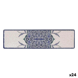 Serveerschaal La Mediterránea Rosetta Rechthoekig 30 x 8 x 2 cm (24 Stuks)