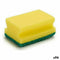 Schuurspons Geel Groen Synthetische vezel 4 x 9 x 6,5 cm (96 Stuks)
