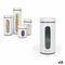 Blik Quttin Staal Glas Wit 1,5 L 10 x 10 x 22,8 cm (12 Stuks)