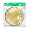 Snackdienblad Algon Rond Gouden 30 x 30 x 1,5 cm (48 Stuks)