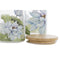 Tin DKD Home Decor Blauw Wit Groen Natuurlijk Siliconen Bamboe Borosilicaatglas 700 ml 10 x 10 x...