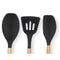 Set Keukengerei Hout Siliconen (6 Stuks)