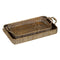 Snackdienblad Gouden Ijzer 50,5 x 26 x 9 cm (2 Stuks)