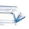 Bakje met deksel Borcam Transparant Borosilicaatglas 1,9 L (4 Stuks)