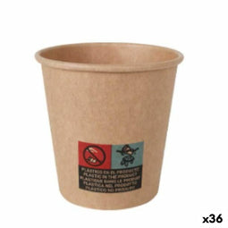 Glazenset Algon Karton Wegwerp 36 Stuks 120 ml (50 Onderdelen)