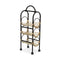 Rond Flessenrek Versa Metaal Rotan Hout MDF (18 x 12 x 43,5 cm) (12 x 43,5 x 18 cm)
