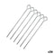 Barbecuespiesset Wooow Metaal 6 Onderdelen 20 cm (36 Stuks)