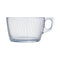 Kopp Luminarc Stripy Groot Transparant Glas (500 ml) (6 Stuks)