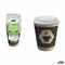 Glazenset Algon Karton Koffie 8 Onderdelen 250 ml (36 Stuks)