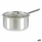Sauspan met deksel Zilverkleurig Aluminium 3 L 22 x 12 x 38 cm (10 Stuks)