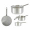 Sauspan met deksel Zilverkleurig Aluminium 3 L 22 x 12 x 38 cm (10 Stuks)