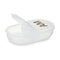 Pillendoos met Compartimenten Set Transparant Plastic (12 Stuks)