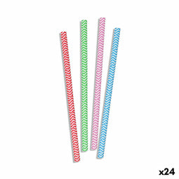 Rietjes Algon Karton Multicolour Strepen 20 Onderdelen 24 Stuks