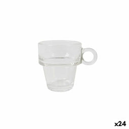 Set van koffiekopjes La Mediterránea Tower 90 ml 3 Onderdelen (24 Stuks)