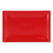Serveerschaal La Mediterránea Ming II Rood Rechthoekig 34 x 22 x 2,5 cm (6 Stuks) (34 x 22 x 2,5 cm)