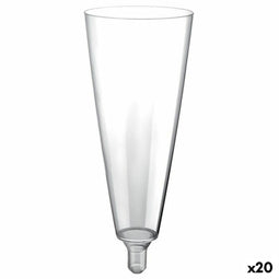 Set van bekers Viejo Valle Champagne 20 Onderdelen 160 ml (20 Stuks)