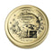 Covers Bormioli Rocco Quattro Stagioni Gouden 2 Stuks Metaal (Ø 86 mm)